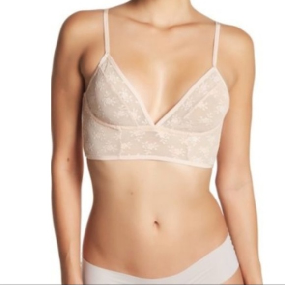 {Free People} These are popular. New. Comfy Stylish Mesh Underwire Bralettes - Picture 3 of 8